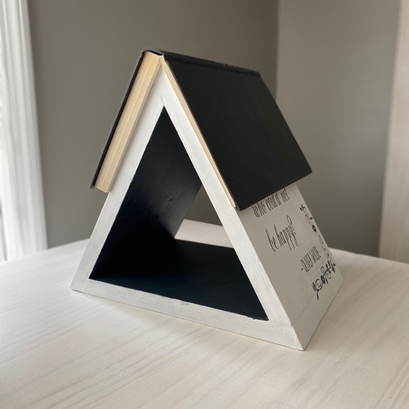 Reclaimed Pine Wood Rustic Farmhouse Book Rest - Picture 4 of 7